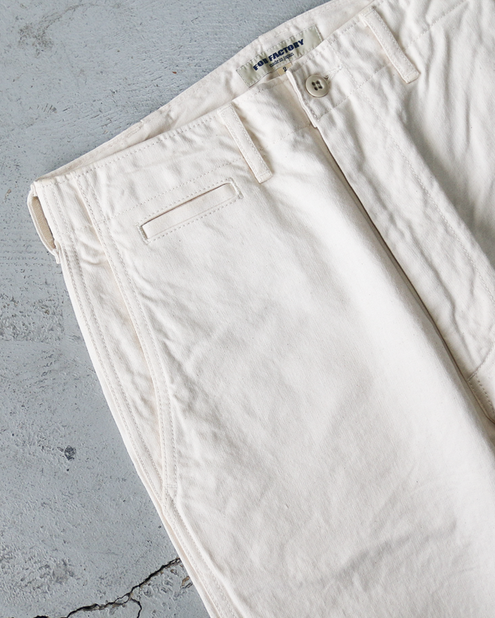FOB factory F0546 BIG CHINO Ecru