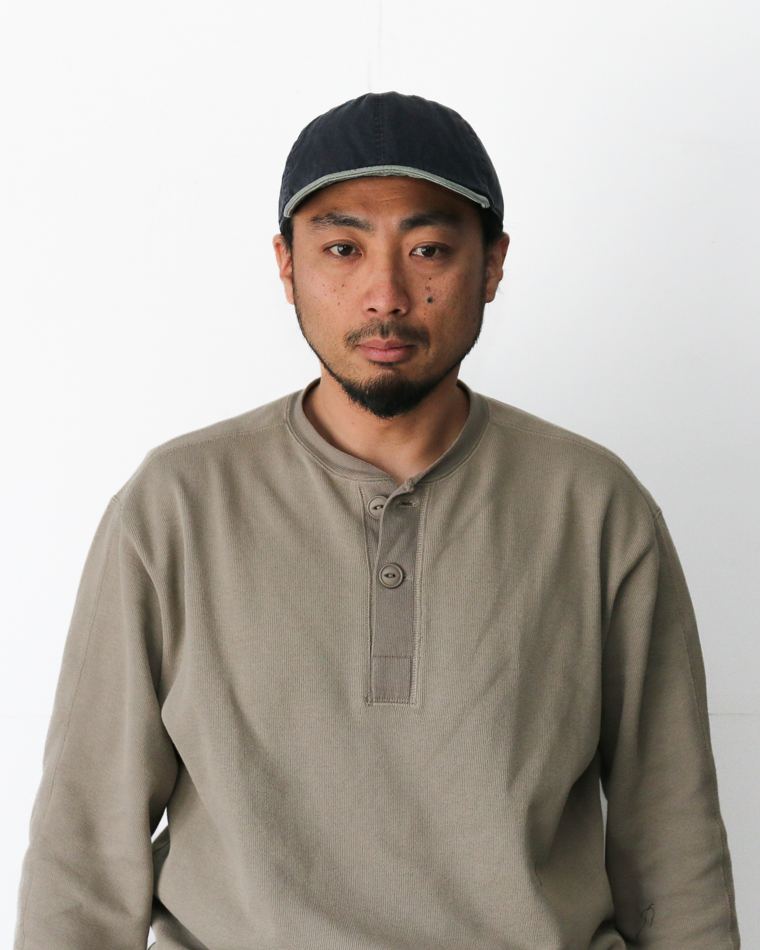 HIGHER CHINO×OXEORD BRIM FADED CAP HT26004