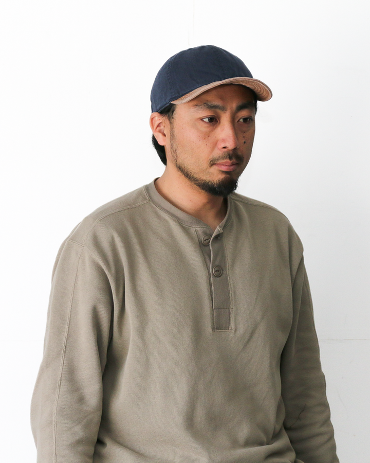 HIGHER CHINO×OXEORD BRIM FADED CAP HT26004