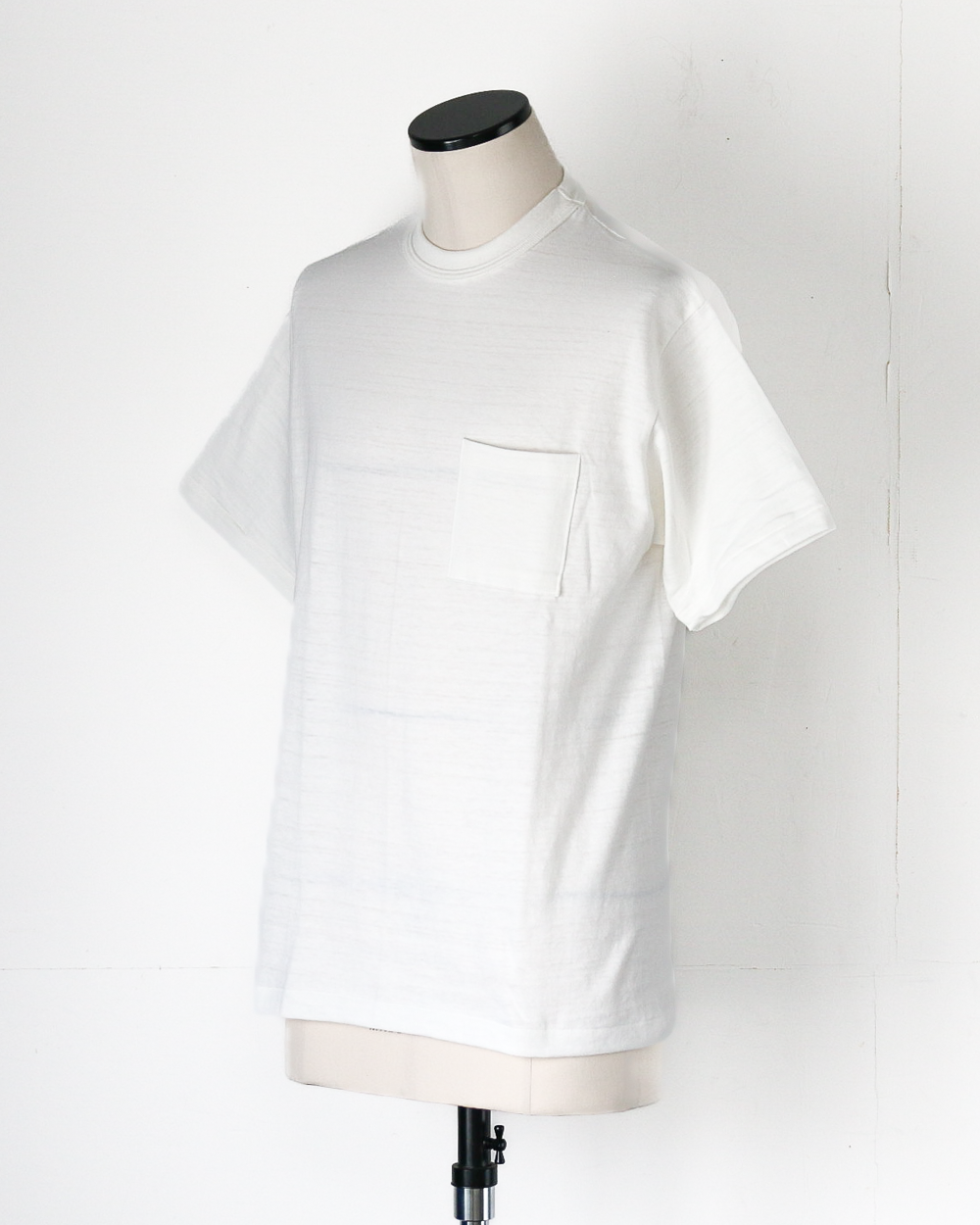 WAREHOUSE Lot 4601 SOLID POCKET T White