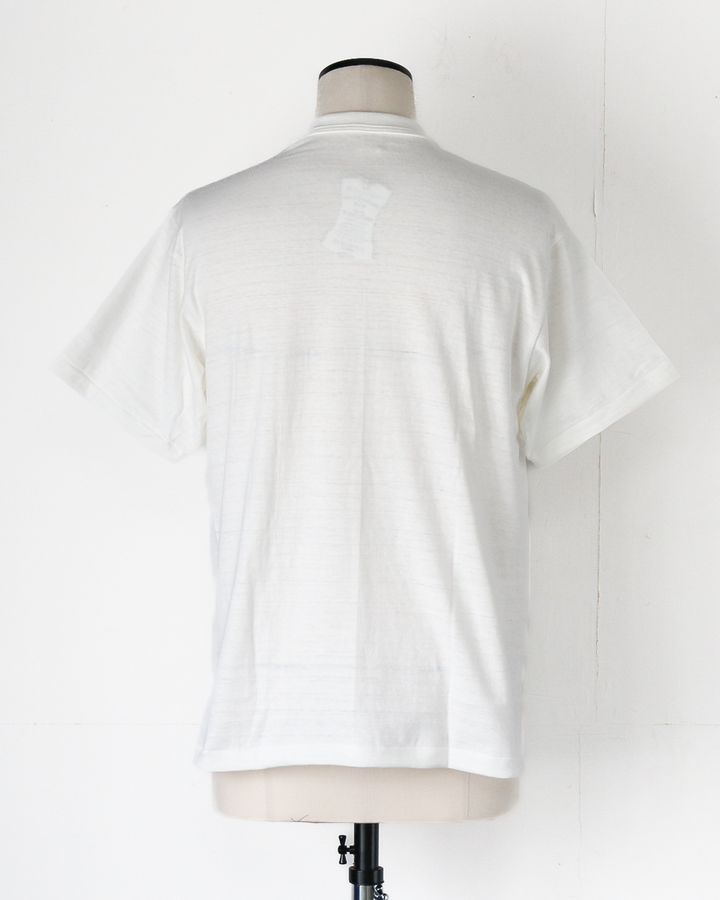 WAREHOUSE Lot 4601 SOLID POCKET T White