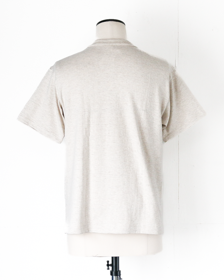 WAREHOUSE Lot 4601 SOLID POCKET T Oatmeal