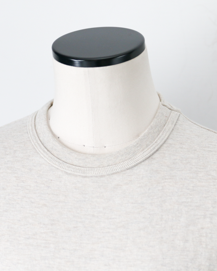 WAREHOUSE Lot 4601 SOLID POCKET T Oatmeal