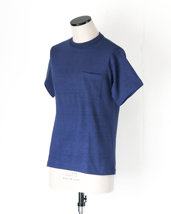 WAREHOUSE Lot 4601 SOLID POCKET T Navy