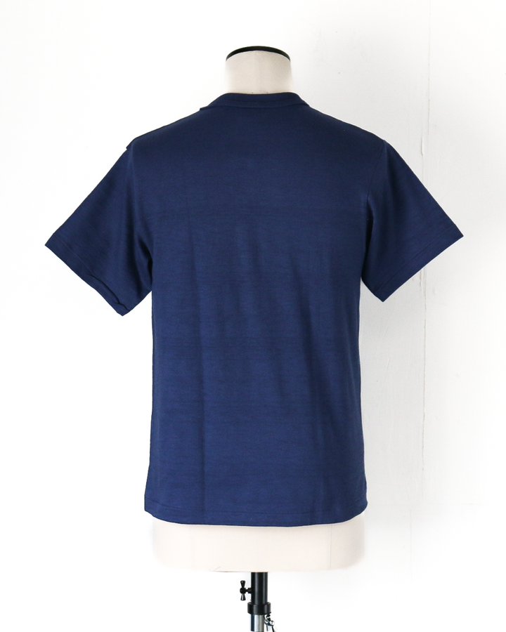 WAREHOUSE Lot 4601 SOLID POCKET T Navy