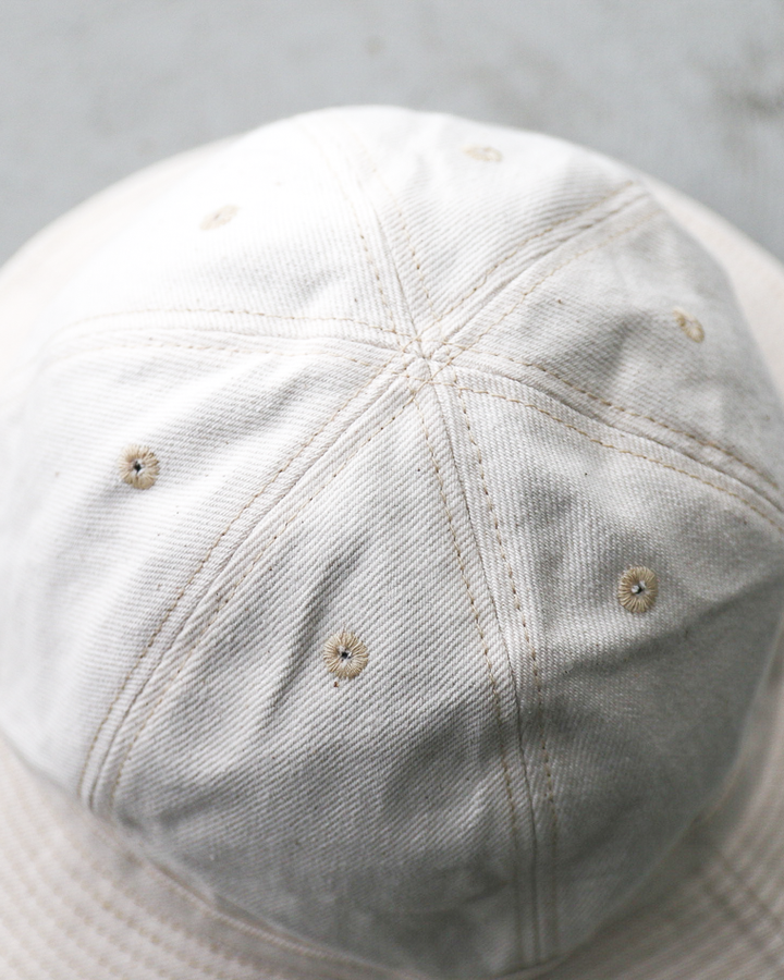 HIGHER  SELVAGE DENIM HAT ECRU HT19005