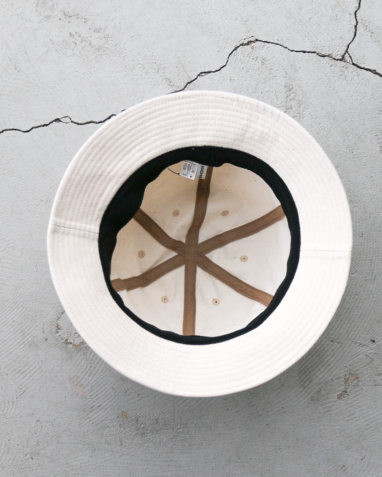 HIGHER  SELVAGE DENIM HAT ECRU HT19005