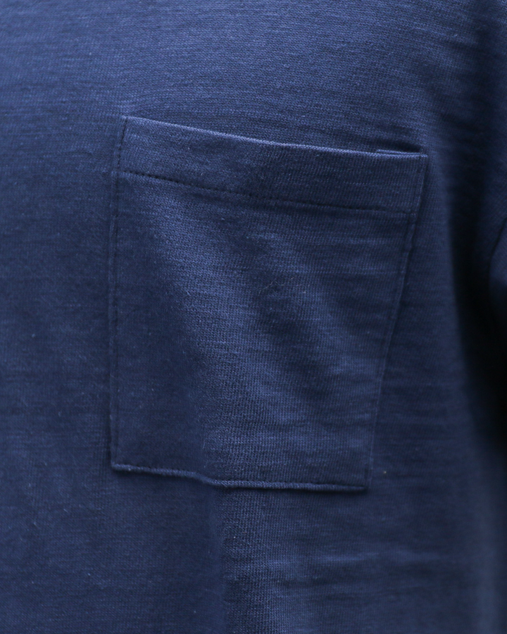 WAREHOUSE Lot 4601 SOLID POCKET T Navy