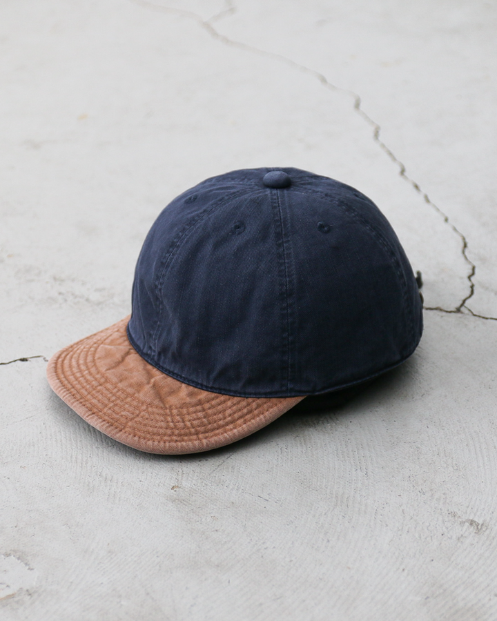 HIGHER CHINO×OXEORD BRIM FADED CAP HT26004