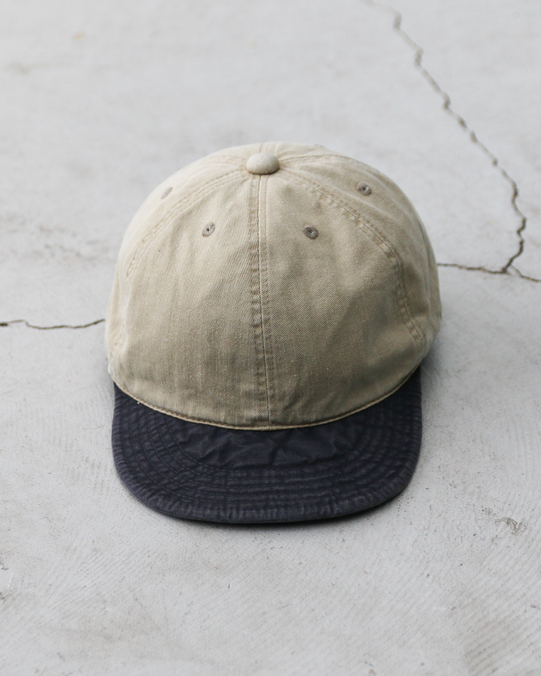 HIGHER CHINO×OXEORD BRIM FADED CAP HT26004
