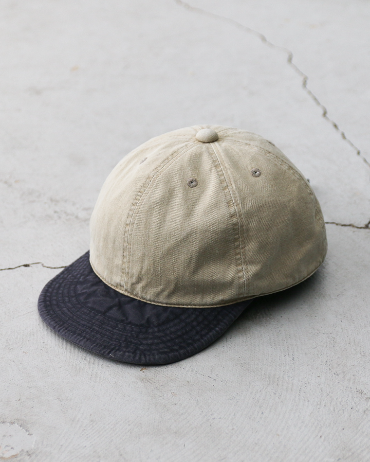 HIGHER CHINO×OXEORD BRIM FADED CAP HT26004