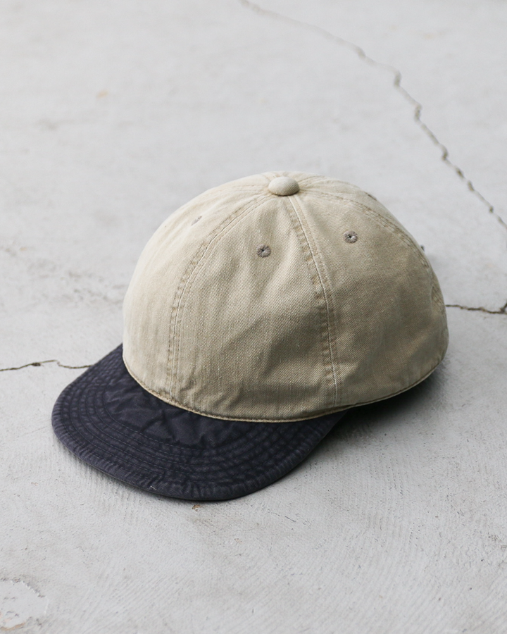 HIGHER CHINO×OXEORD BRIM FADED CAP HT26004