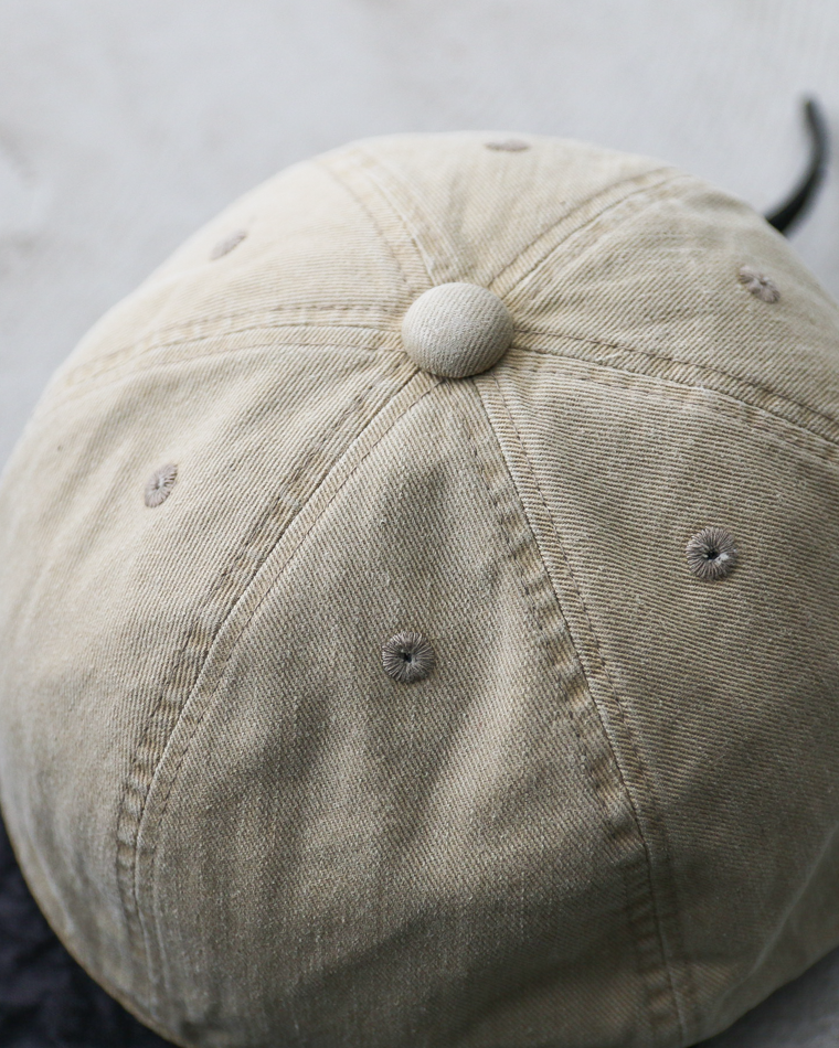 HIGHER CHINO×OXEORD BRIM FADED CAP HT26004