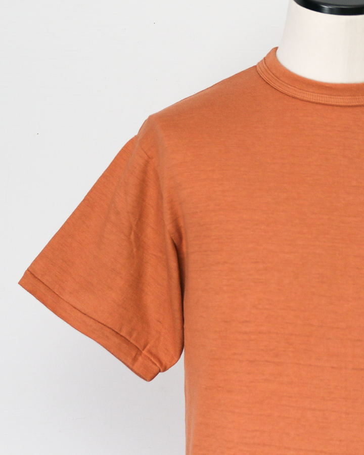 WAREHOUSE Lot 4601 SOLID POCKET T Dark Salmon