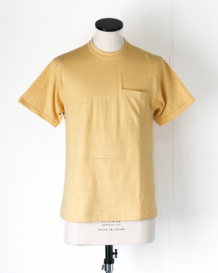 WAREHOUSE Lot 4601 SOLID POCKET T Straw