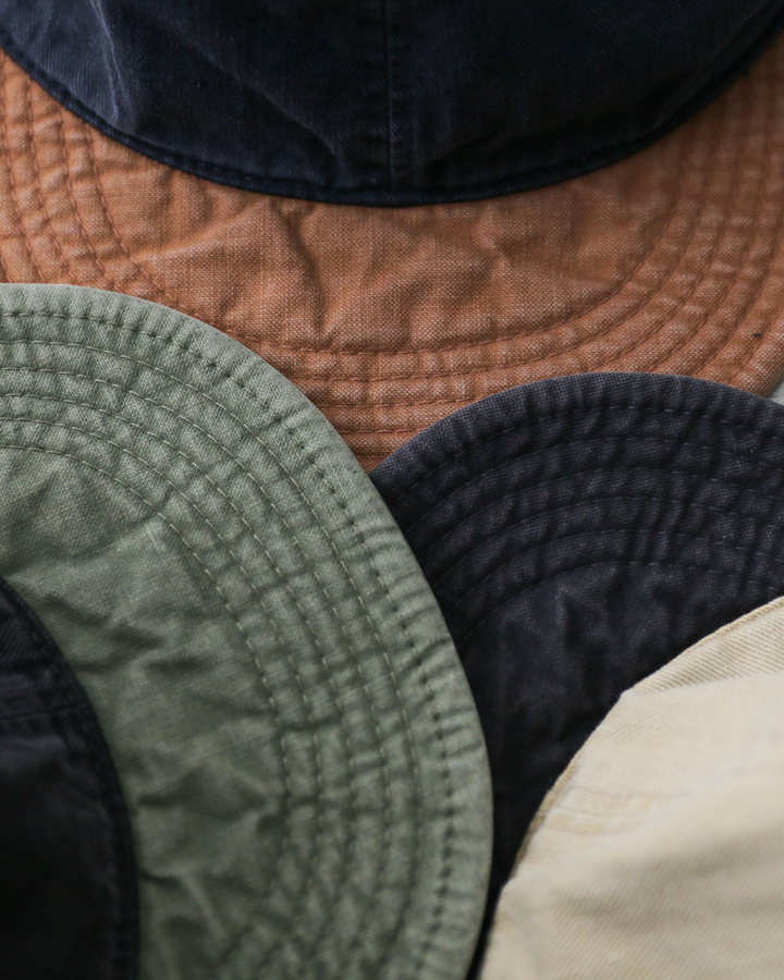 HIGHER CHINO×OXEORD BRIM FADED CAP HT26004