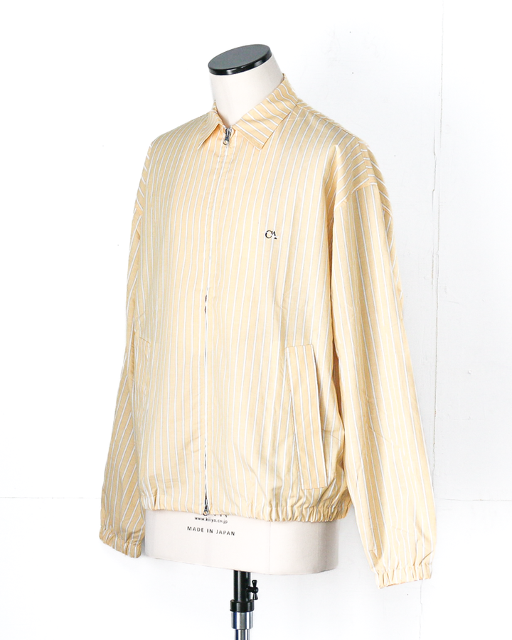 melple メイプル Westwood Drizzler Jacket Yellow Stripe