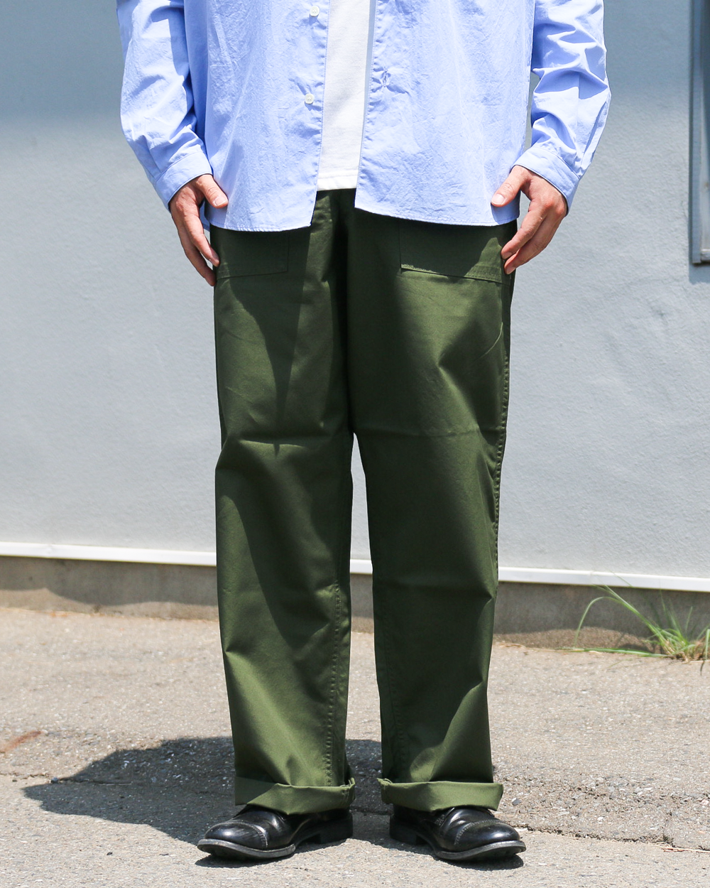 WORKERS Baker Pants, Trace MIL-838-D, OD Poplin