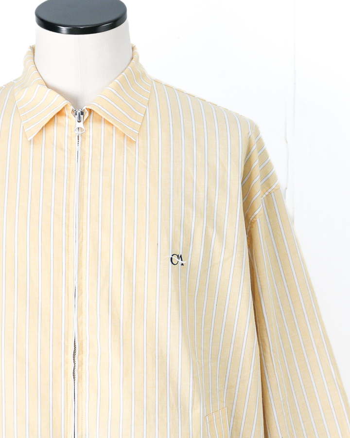 melple メイプル Westwood Drizzler Jacket Yellow Stripe