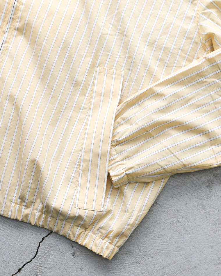melple メイプル Westwood Drizzler Jacket Yellow Stripe