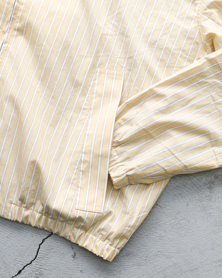 melple メイプル Westwood Drizzler Jacket Yellow Stripe