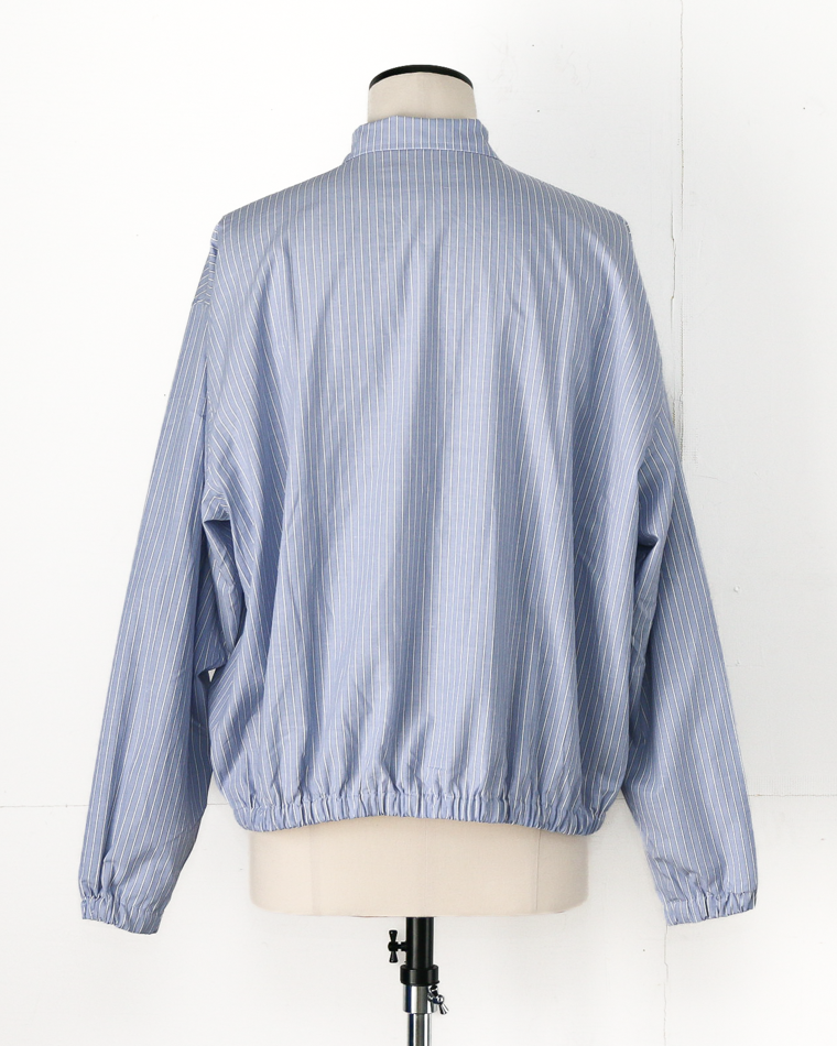 melple  Westwood Drizzler Jacket Blue Stripe