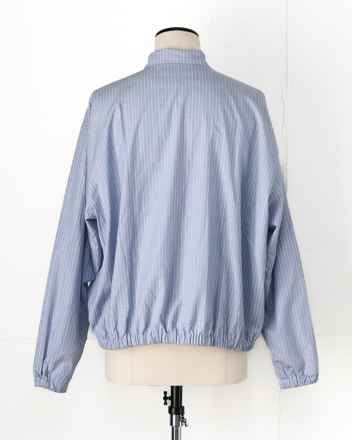 melple  Westwood Drizzler Jacket Blue Stripe