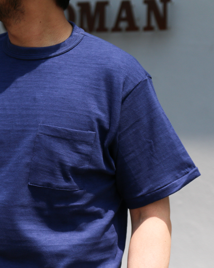 WAREHOUSE Lot 4601 SOLID POCKET T Pale Green