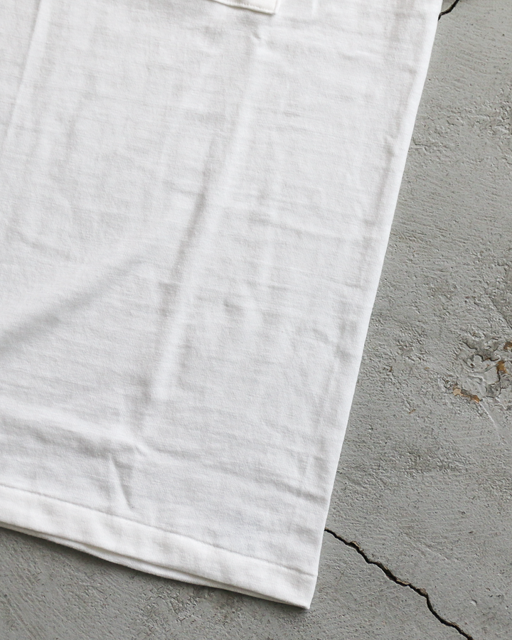 WAREHOUSE Lot 4601 SOLID POCKET T White