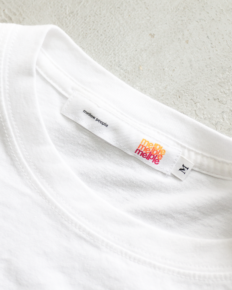 melple  Pasadena S/S (MELLOW USA) Tee Black