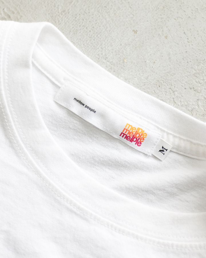 melple  Pasadena S/S (MELLOW USA) Tee Black