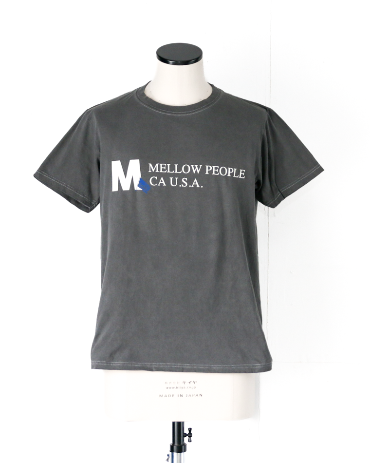melple  Pasadena S/S (MELLOW USA) Tee Black