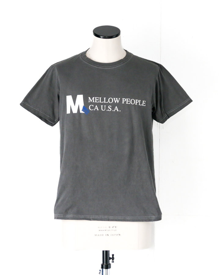 melple  Pasadena S/S (MELLOW USA) Tee Black