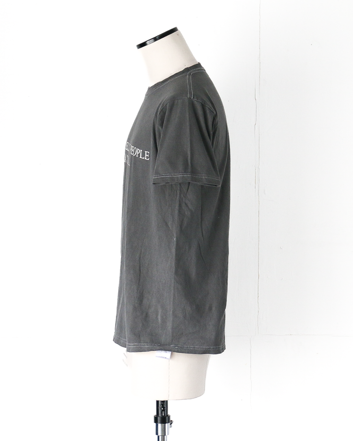 melple  Pasadena S/S (MELLOW USA) Tee Black