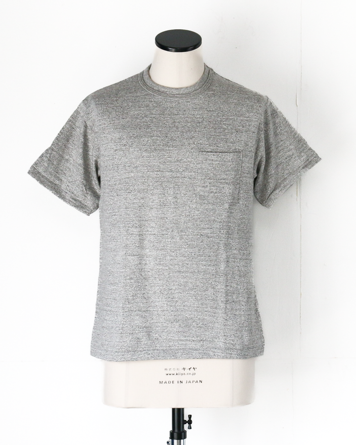WAREHOUSE Lot 4601 SOLID POCKET T Heather Gray