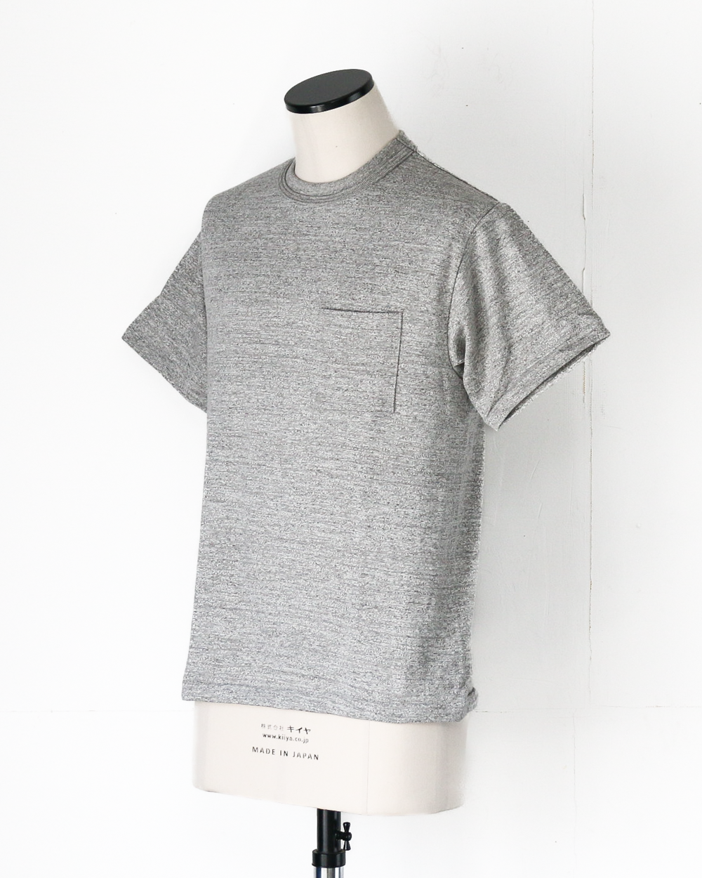 WAREHOUSE Lot 4601 SOLID POCKET T Heather Gray
