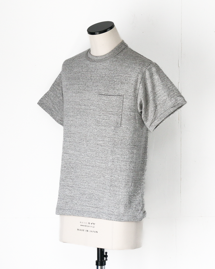 WAREHOUSE Lot 4601 SOLID POCKET T Heather Gray