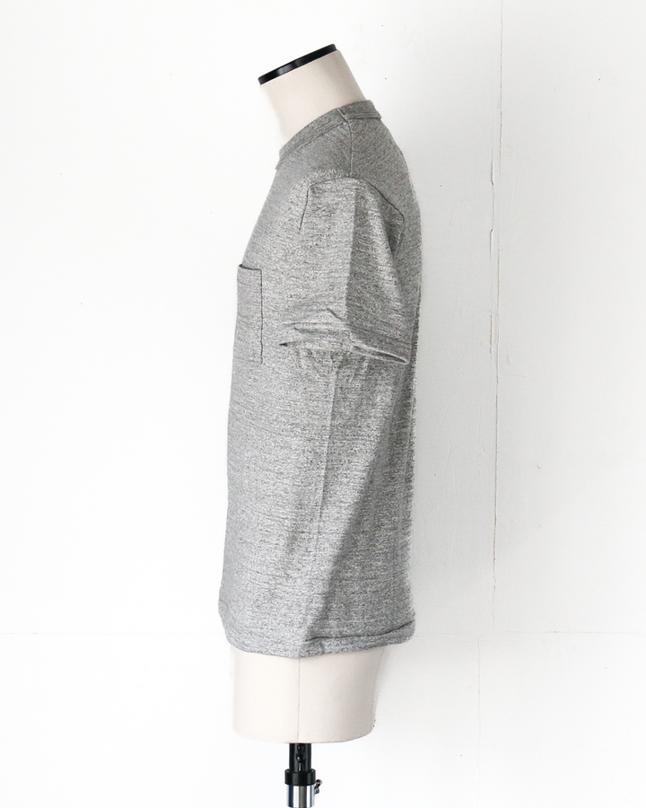 WAREHOUSE Lot 4601 SOLID POCKET T Heather Gray