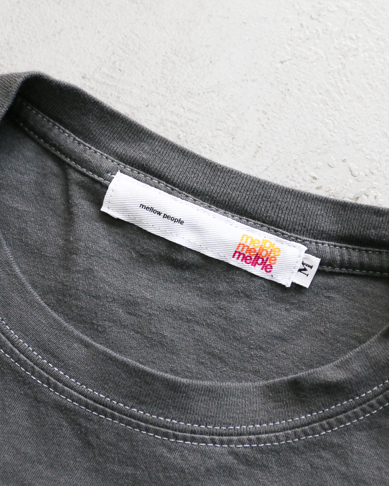 melple  Pasadena S/S (MELLOW USA) Tee Black