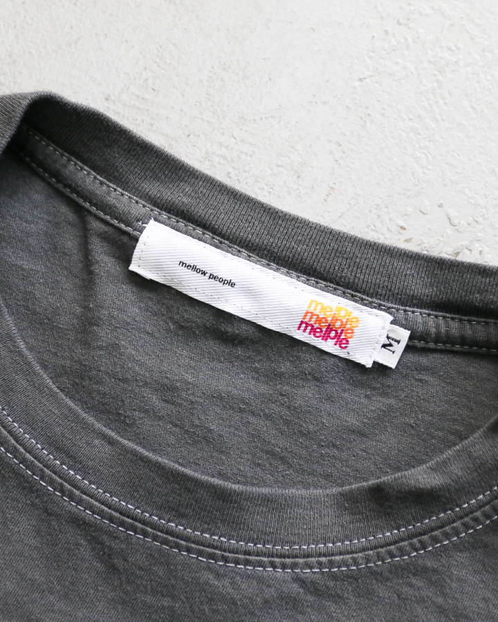melple  Pasadena S/S (MELLOW USA) Tee Black