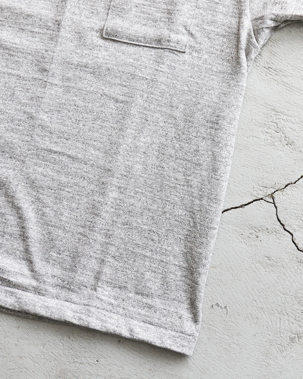WAREHOUSE Lot 4601 SOLID POCKET T Heather Gray