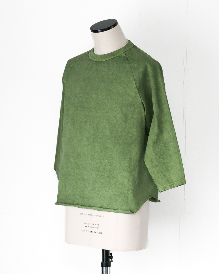 WALLA WALLA SPORT PIGMENT DYE 9oz BASEBALL TEE Green