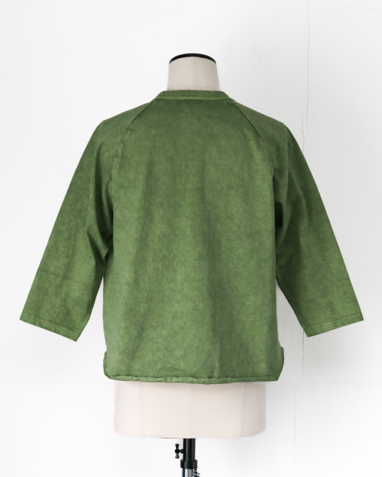 WALLA WALLA SPORT PIGMENT DYE 9oz BASEBALL TEE Green