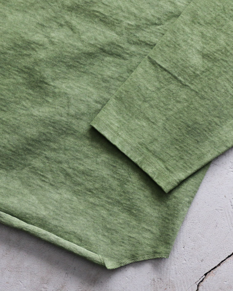 WALLA WALLA SPORT PIGMENT DYE 9oz BASEBALL TEE Green