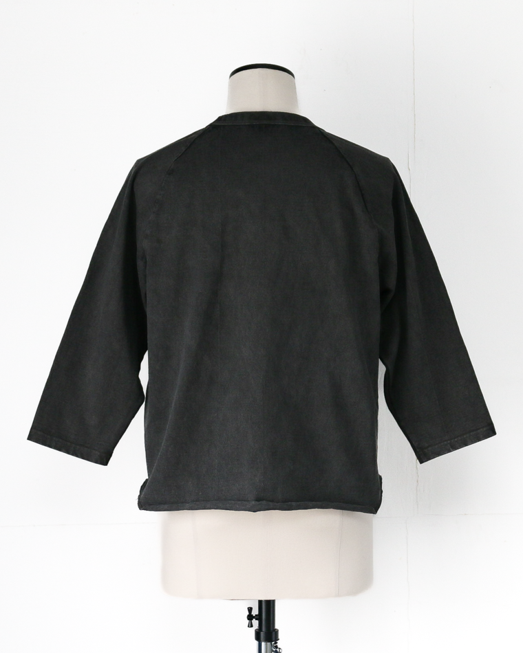 WALLA WALLA SPORT PIGMENT DYE 9oz BASEBALL TEE Black