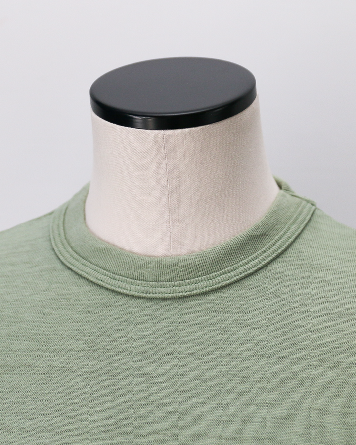 WAREHOUSE Lot 4601 SOLID POCKET T Pale Green