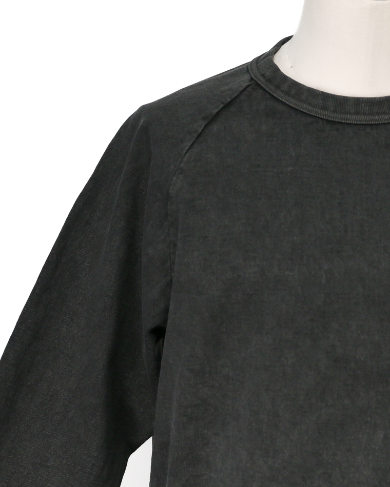 WALLA WALLA SPORT PIGMENT DYE 9oz BASEBALL TEE Black