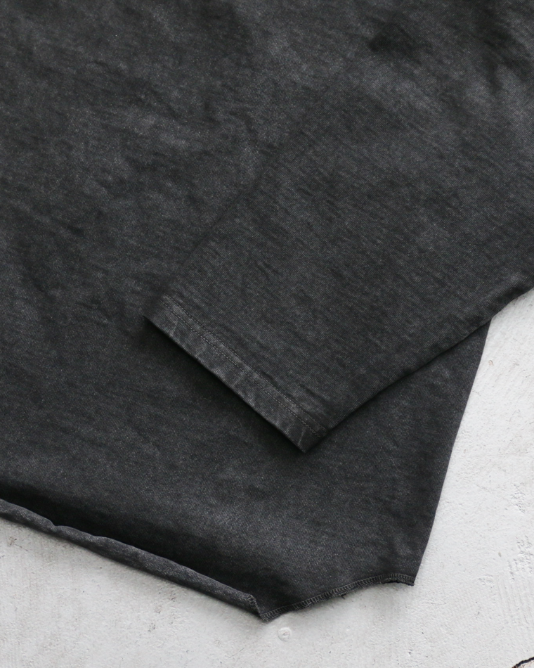 WALLA WALLA SPORT PIGMENT DYE 9oz BASEBALL TEE Black
