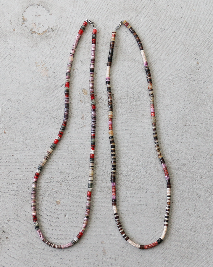 NATIVE AMERICAN SOUVENIRS JEWERLY Santo Doming Beads Necklace 60cm