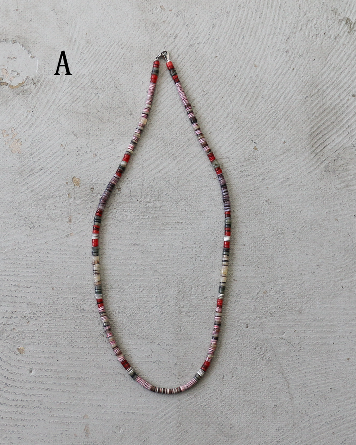 NATIVE AMERICAN SOUVENIRS JEWERLY Santo Doming Beads Necklace 60cm